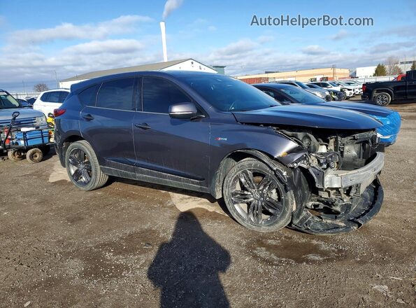 5J8TC2H61LL800061 2020 ACURA RDX Gray Delantero derecho