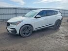 2021 Acura Rdx A-spec White vin: 5J8TC2H61ML045270