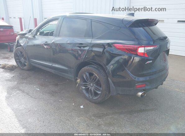 5J8TC2H63ML001304 2021 ACURA RDX Черный Задняя левая четверть