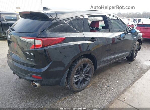 5J8TC2H63ML001304 2021 ACURA RDX Черный Задняя правая четверть