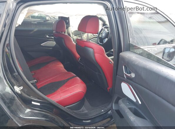 5J8TC2H63ML001304 2021 ACURA RDX Черный Вид наклейки с VIN-кодом