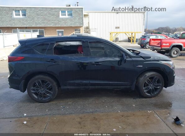 5J8TC2H63ML001304 2021 ACURA RDX Черный Вид задней части салона