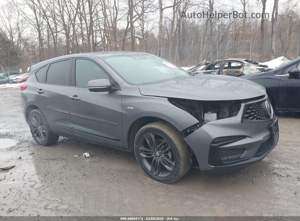 5J8TC2H64LL016943 2020 ACURA RDX Серый Вид задней части салона