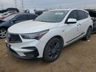 2021 Acura Rdx A-spec White vin: 5J8TC2H66ML042543