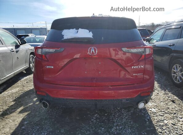 5J8TC2H66ML044227 2021 ACURA RDX Burgundy უკანა ხედი