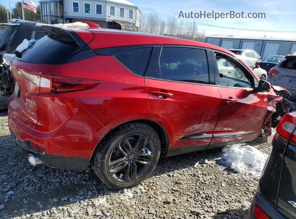 5J8TC2H66ML044227 2021 ACURA RDX Burgundy უკანა მარჯვენა