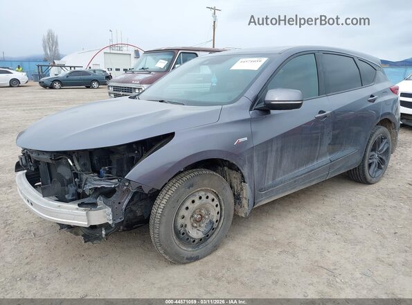 5J8TC2H6XML808581 2021 ACURA RDX Серый Передняя левая четверть