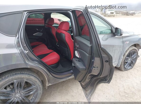 5J8TC2H6XML808581 2021 ACURA RDX Серый Вид наклейки с VIN-кодом
