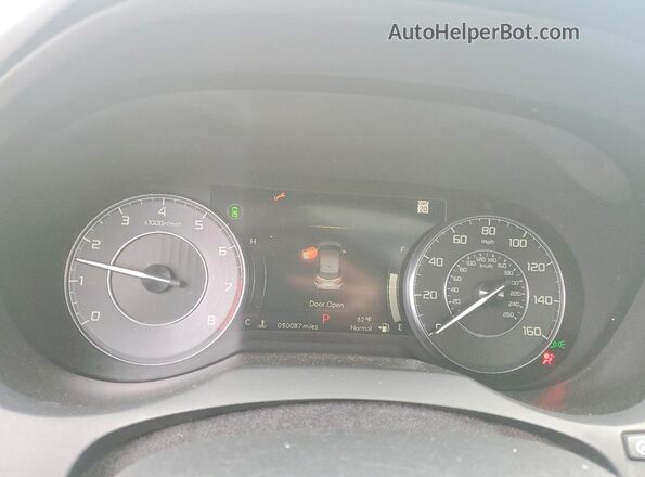 5J8TC2H74NL006926 2022 ACURA RDX Белый Вид щитка приборов