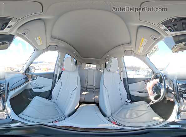 5J8TC2H78LL034130 2020 ACURA RDX Charcoal Панорамний вид салону 360°
