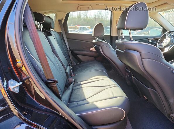 5J8TC2H78NL010333 2022 ACURA RDX Black Вид задньої частини салону