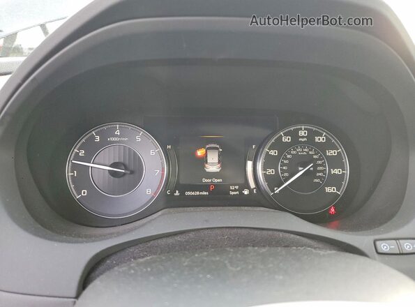 5J8TC2H79KL019599 2019 ACURA RDX Black Widok zestawu wskaźników