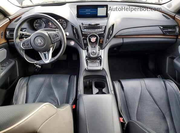 5J8TC2H79KL019599 2019 ACURA RDX Black Widok deski rozdzielczej