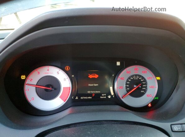 5J8TC2H83RL012795 2024 ACURA RDX Black Vista del cuadro de instrumentos