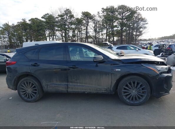 5J8TC2H87PL009735 2023 ACURA RDX Black Вид задньої частини салону