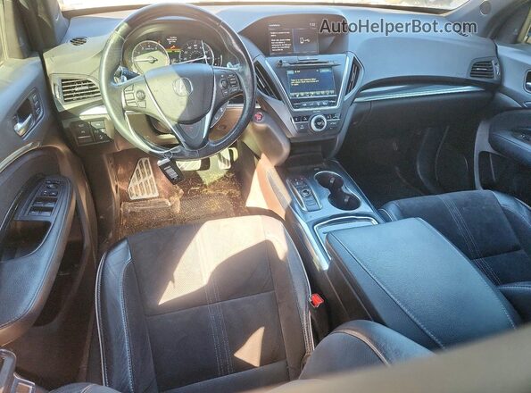 5J8YD4H03LL018032 2020 ACURA MDX Черный Вид панели приборов