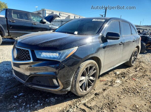 5J8YD4H03LL018032 2020 ACURA MDX Черный Передняя левая четверть