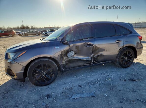 5J8YD4H06LL026593 2020 ACURA MDX Серый Передняя левая четверть