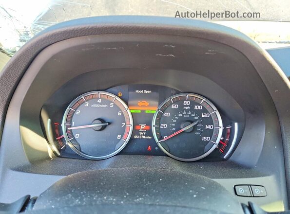 5J8YD4H06LL026593 2020 ACURA MDX Серый Вид щитка приборов