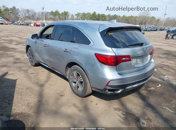 5J8YD4H37JL010703 2018 ACURA MDX Серебряный Задняя левая четверть