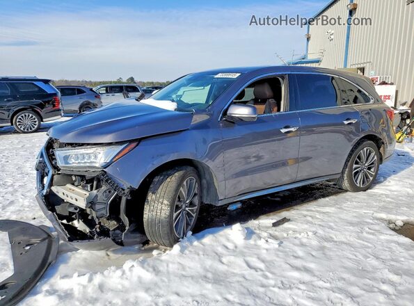 5J8YD4H50LL051081 2020 ACURA MDX Коричневый Передняя левая четверть
