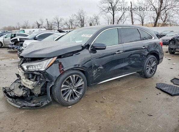 5J8YD4H51LL038551 2020 ACURA MDX Черный Передняя левая четверть