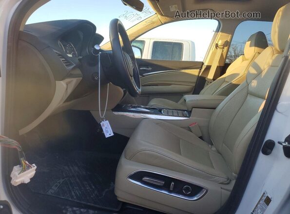 5J8YD4H55LL006492 2020 ACURA MDX Белый Вид салона спереди