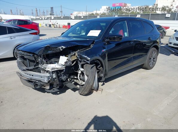 5J8YE1H06SL007441 2025 ACURA MDX Black Przód lewy