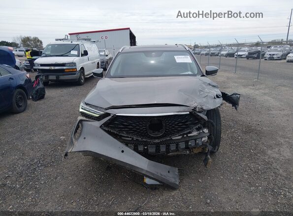 5J8YE1H86PL043577 2023 ACURA MDX Серый Вид задней части салона
