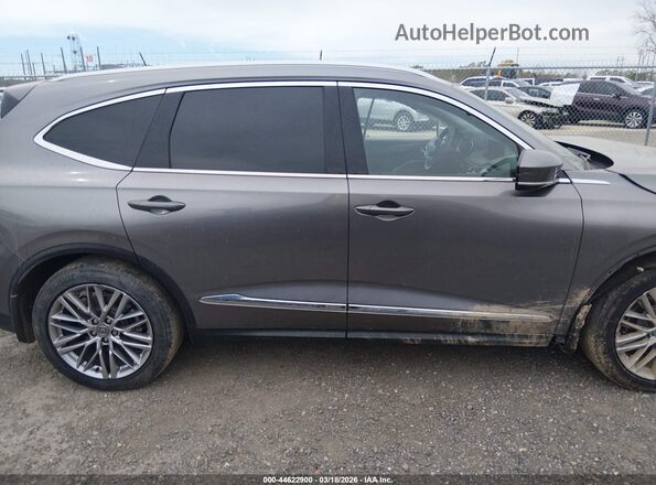 5J8YE1H86PL043577 2023 ACURA MDX Серый Панорамный вид салона 360°