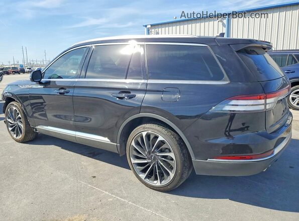 5LM5J7WC4PGL18954 2023 LINCOLN AVIATOR Черный Задняя левая четверть
