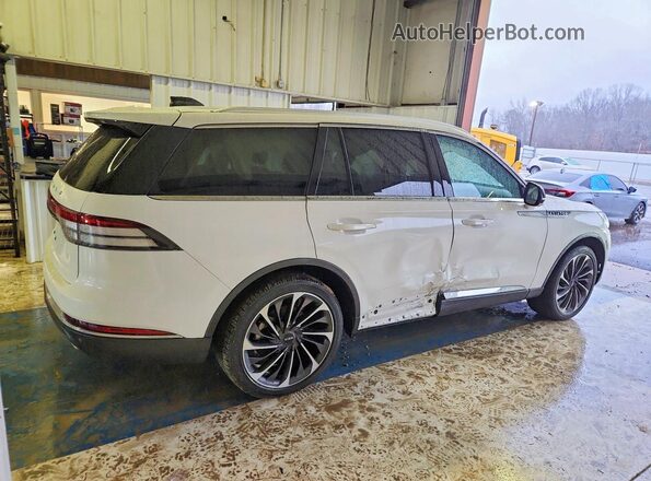5LM5J7WC6SGL10461 2025 LINCOLN AVIATOR White Trasero derecho