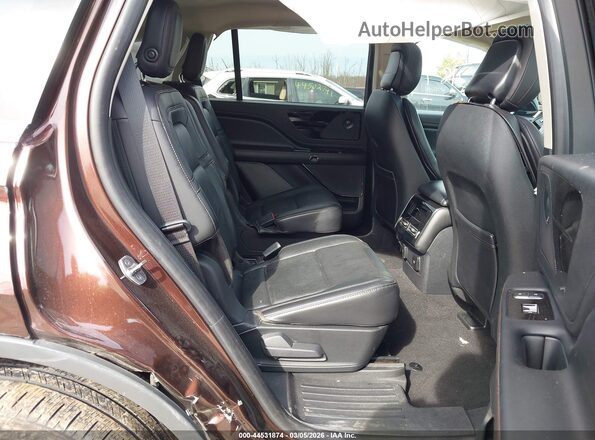 5LM5J7XC2LGL30528 2020 LINCOLN AVIATOR Бордовый Вид наклейки с VIN-кодом