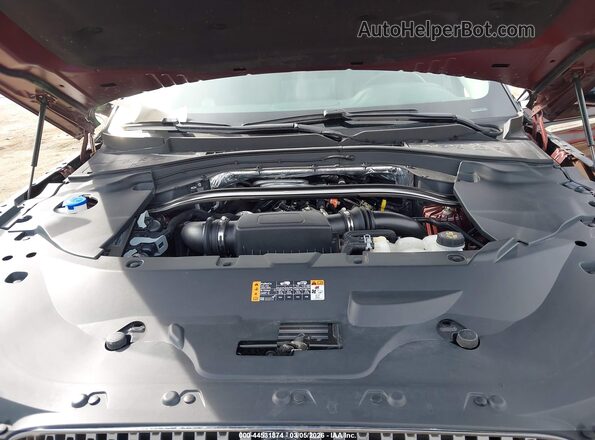 5LM5J7XC2LGL30528 2020 LINCOLN AVIATOR Бордовый Вид сзади
