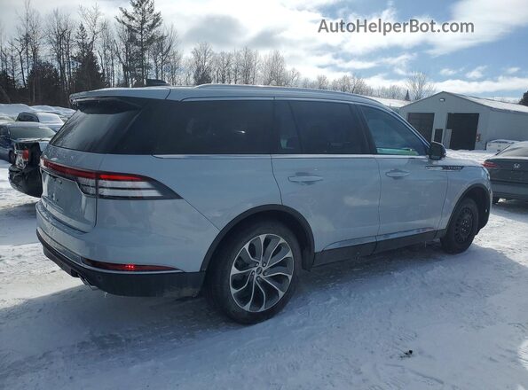 5LM5J7XC2SGL26378 2025 LINCOLN AVIATOR Silver უკანა მარჯვენა