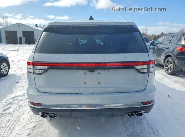 5LM5J7XC2SGL26378 2025 LINCOLN AVIATOR Silver უკანა ხედი