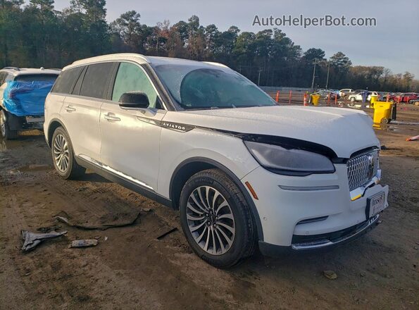 5LM5J7XC5RGL09407 2024 LINCOLN AVIATOR White Delantero derecho