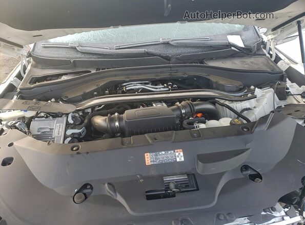 5LM5J7XC5RGL09407 2024 LINCOLN AVIATOR White Vista del compartimento del motor