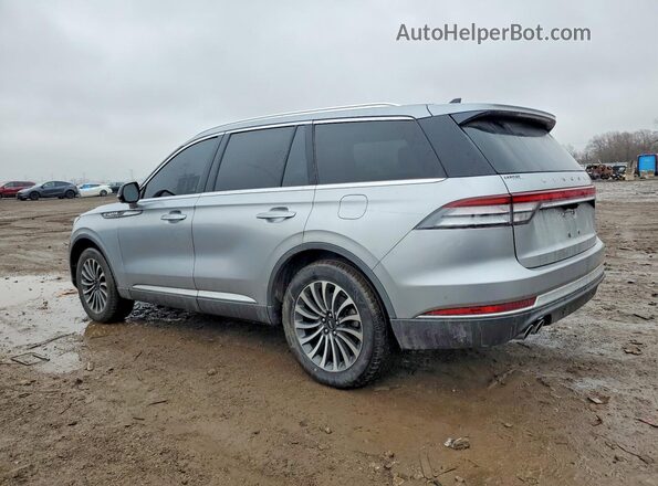5LM5J7XC6NGL08860 2022 LINCOLN AVIATOR Серебряный Задняя левая четверть