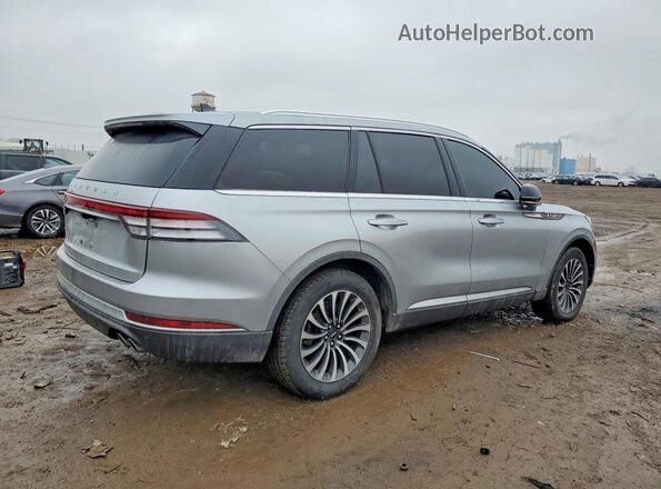 5LM5J7XC6NGL08860 2022 LINCOLN AVIATOR Серебряный Задняя правая четверть