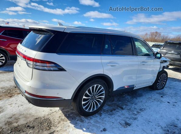 5LM5J7XC6RGL00084 2024 LINCOLN AVIATOR Белый Задняя правая четверть