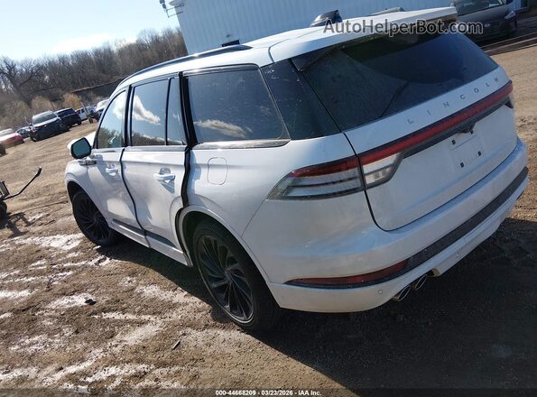 5LM5J7XC6SGL31938 2025 LINCOLN AVIATOR Белый Задняя левая четверть