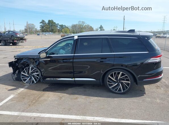 5LM5J7XC7SGL20401 2025 LINCOLN AVIATOR Black Rear interior view