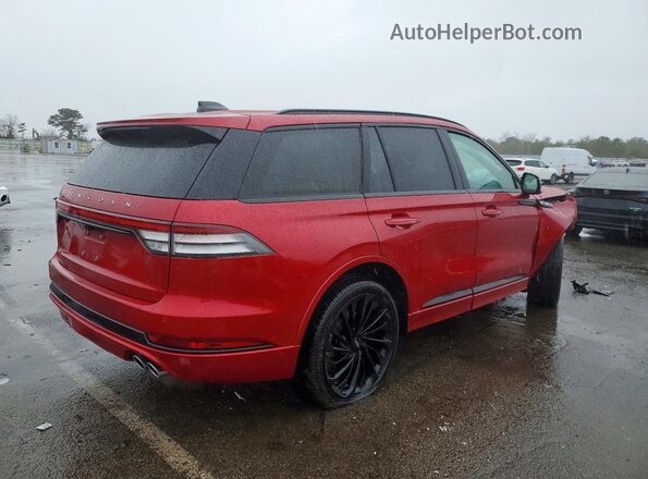 5LM5J7XC7SGL26196 2025 LINCOLN AVIATOR Красный Задняя правая четверть