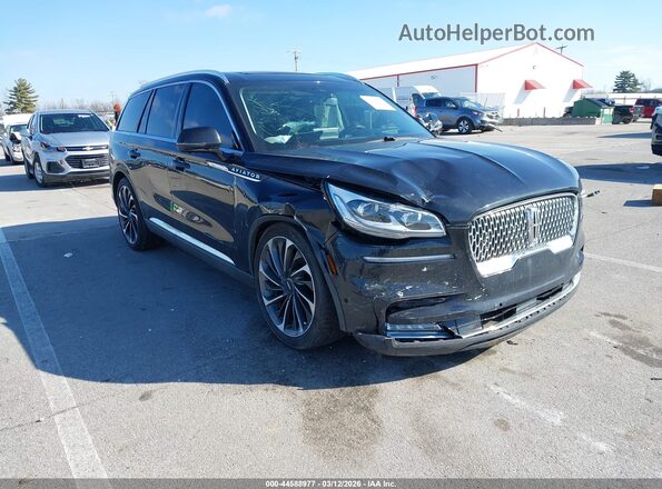 5LM5J7XC9LGL22863 2020 LINCOLN AVIATOR Черный Передняя правая четверть