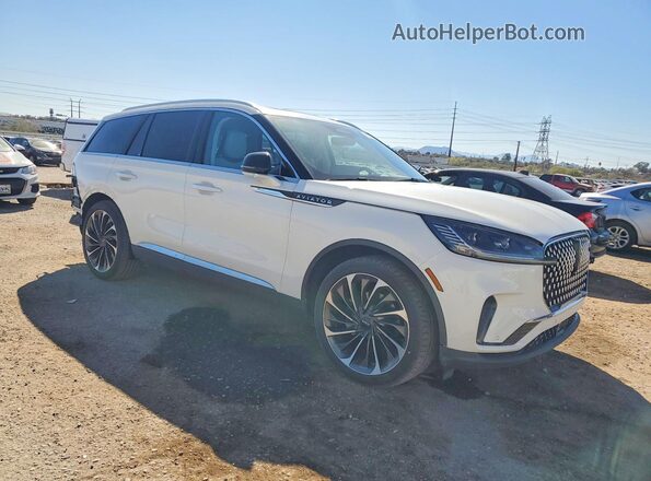 5LM5J7XCXTGL02783 2026 LINCOLN AVIATOR Белый Передняя правая четверть