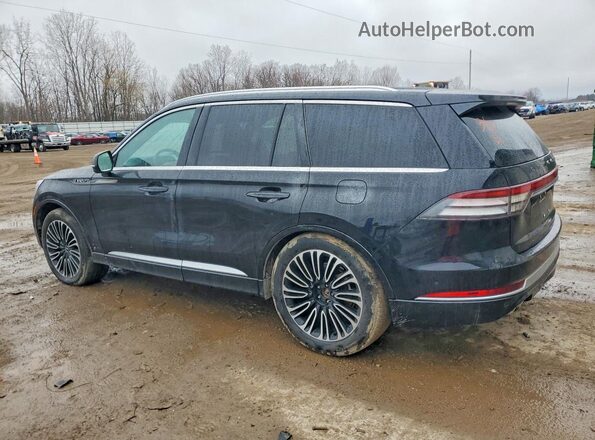 5LM5J9XC3PGL10841 2023 LINCOLN AVIATOR Черный Задняя левая четверть