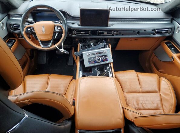 5LM5J9XC3PGL10841 2023 LINCOLN AVIATOR Черный Вид панели приборов