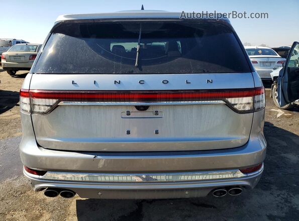 5LM5J9XC7NGL05168 2022 LINCOLN AVIATOR Silver Widok z tyłu