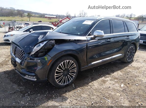 5LM5J9XC8LGL31792 2020 LINCOLN AVIATOR Синий Передняя левая четверть